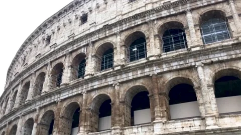 Roman Coliseum timelapse Video stock 216041861