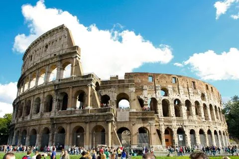 Roman colloseum Stock Photos