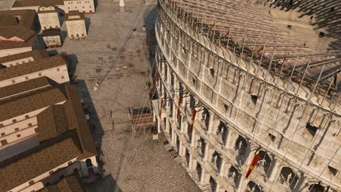 The Roman Colosseum Stock Footage 314403759