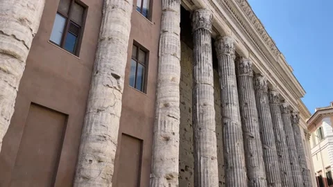 Roman Columns Stock Footage 159548886
