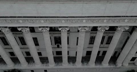 Roman Columns Stock Footage 313477897