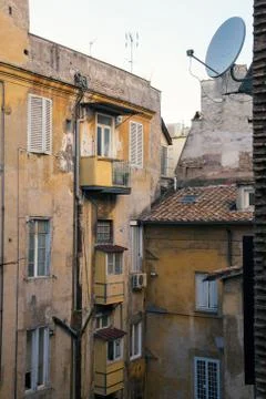 Roman Courtyard Stock Photos