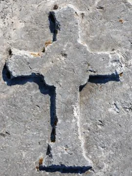 Roman cross Stock Photos