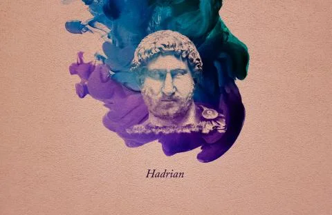 Roman emperor Hadrian Stock Illustration