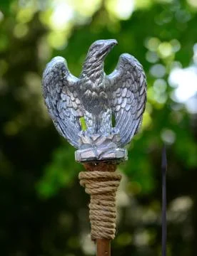 Roman empire eagle symbol Stock Photos