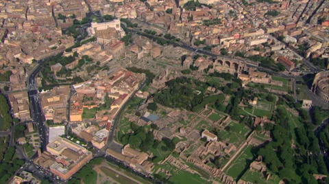 Roman Forum Stock Footage 33906785