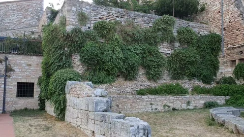 Roman forum Vídeos de archivo 137611445