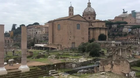 The Roman Forum Stock Footage 310323050