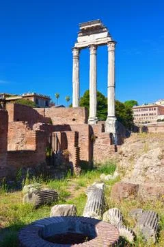 Roman Forum Stock Photos