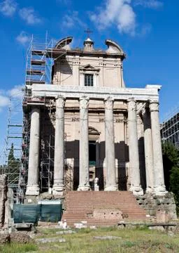 Roman Forum Stock Photos