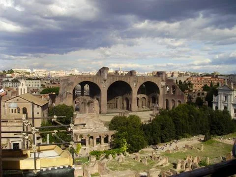 The Roman Forum Stock Photos