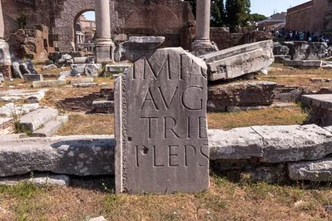 Roman Forum Stock Photos