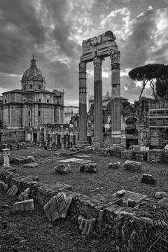 The Roman Forum Stock Photos
