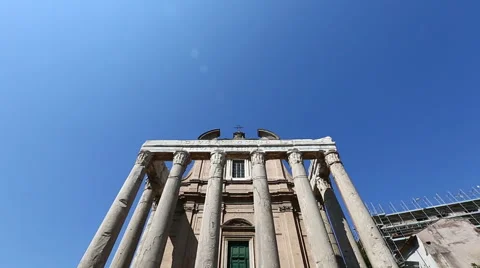 Roman Forum of Rome Stock Footage 53288595