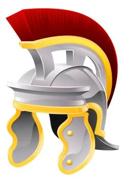 Roman helmet Stock Illustration