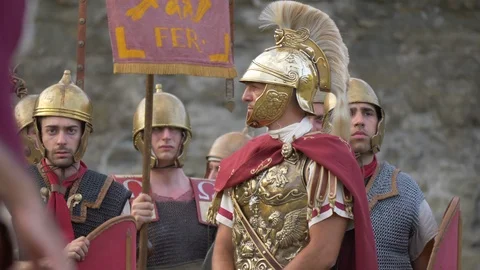 Roman Legionary Stock-Footage 89837111