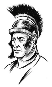 Roman legioney Illustrazione stock