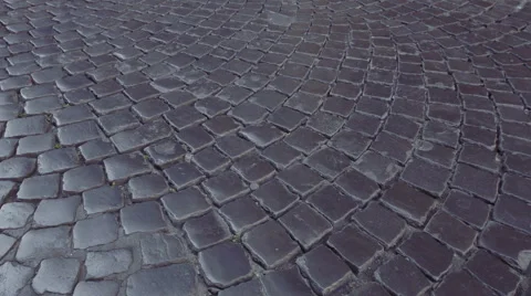 Roman marble floor at sunset Stock Footage 67049420