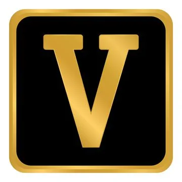 Roman numeral five. Stock Illustration