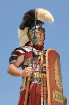 Roman optio 写真素材