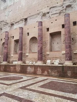 Roman pillars Stock Photos