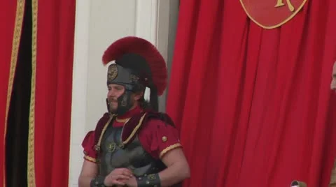 Roman procurator 01 Stock Footage 22421604