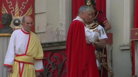 Roman procurator 03 Stock Footage 22422154