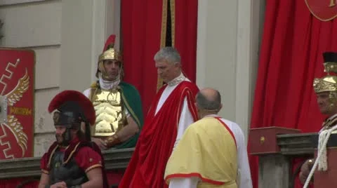 Roman procurator 07 Video stock 22422858