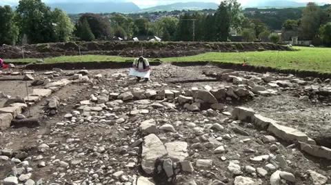 Roman recording 库存影片 32579880