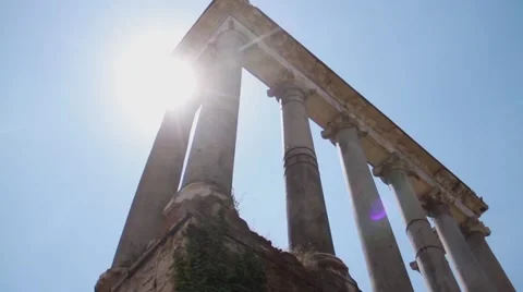 Roman Ruins Video stock 52932980