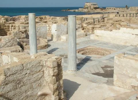 Roman ruins Stock Photos