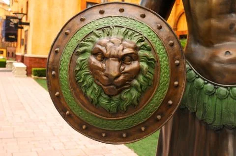 Roman Shield Stock Photos