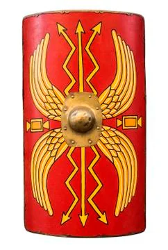 Roman shield Stock Photos