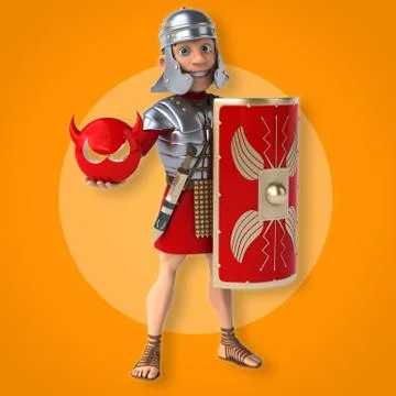 Roman soldier Stock Illustration