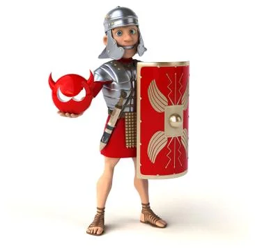 Roman soldier Stock Illustration