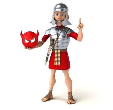 Roman soldier Stock Illustration