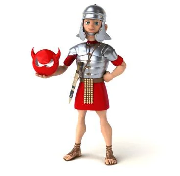 Roman soldier Stock Illustration