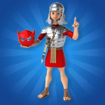 Roman soldier Stock Illustration