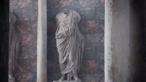Roman Statue Stock-Footage 166399684