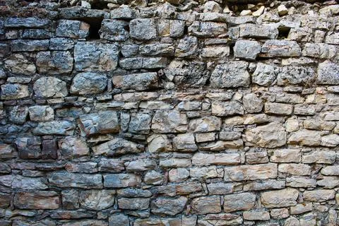 Roman Stone Elegance: Authentic Ancient Brick Texture Stock Photos