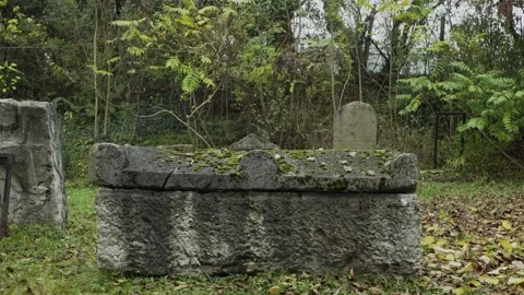 Roman Stone Store Stock Footage 152508083