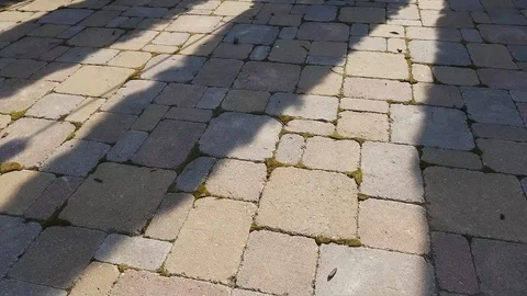 Like Roman Stones with Shadows Stock Footage 93962829