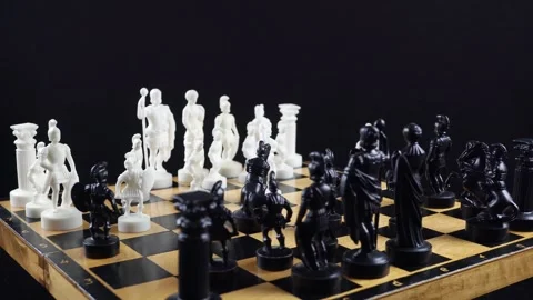 Roman Strategy on the Ancient Field. Video stock 302548695