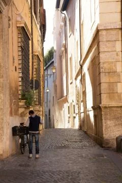 Roman Streets Stock Photos