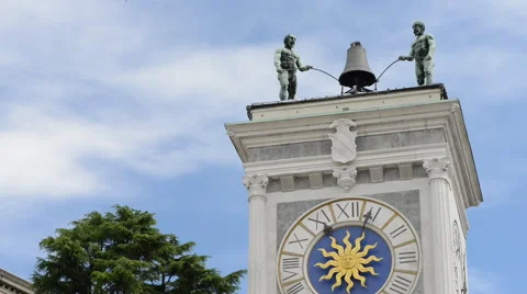 Roman Sun Clock Stock Footage 60644526