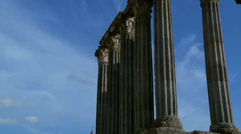 Roman temple #3 Stock Footage 33373974