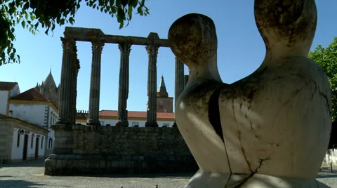 Roman temple #4 Stock Footage 33374240