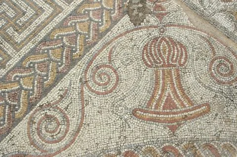 Roman Tile 2 Foto stock