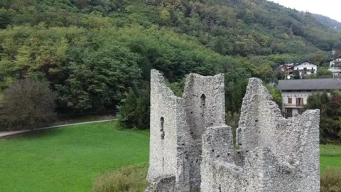 Roman tower Stock Footage 235351198