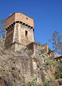 Roman watchtower Stock Photos